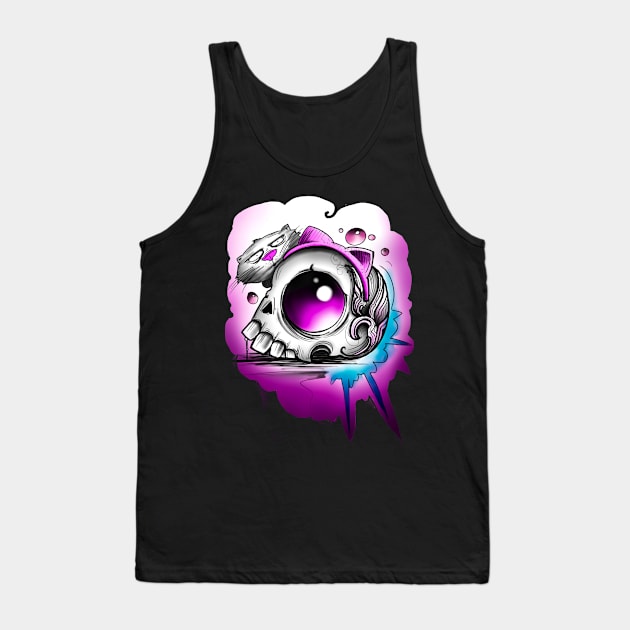 Catlady4eva Tank Top by Sing-Toe-Wrote 